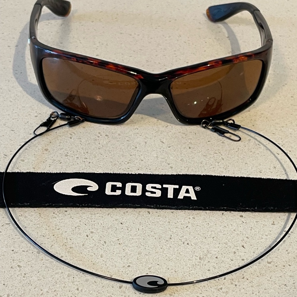Costa Del Mar Jose Tortoise Sunglasses 580P